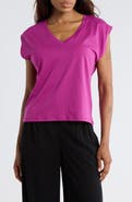 Nordstrom V-Neck Pima Cotton T-Shirt