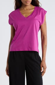 Nordstrom V-Neck Pima Cotton T-Shirt