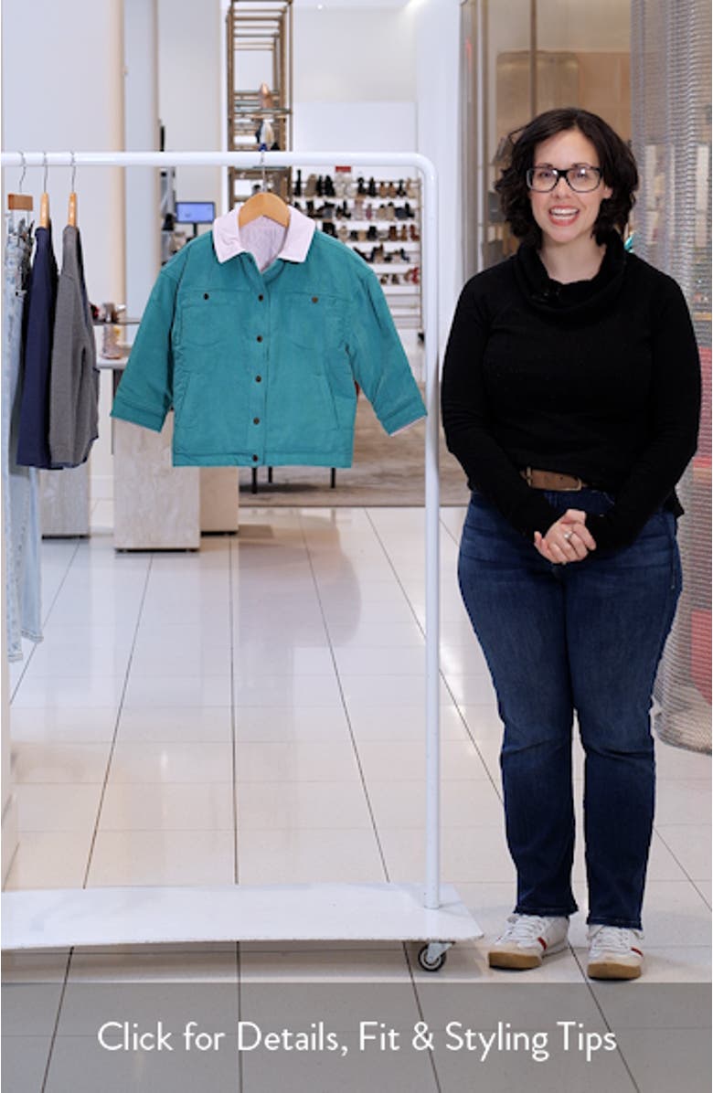 Kids' Reversible Cotton Corduroy Jacket, sales video thumbnail