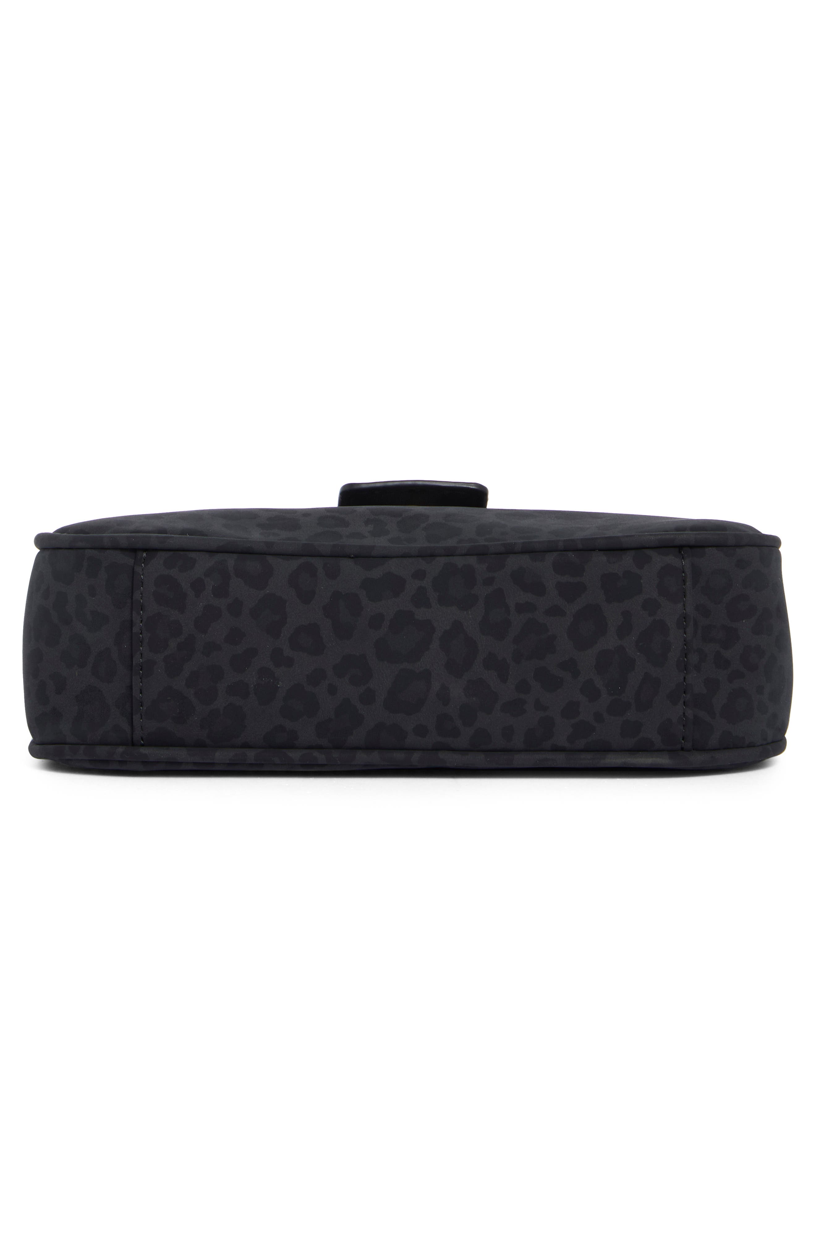 Tahari Mini Shoulder Bag, Alternate, color, Black