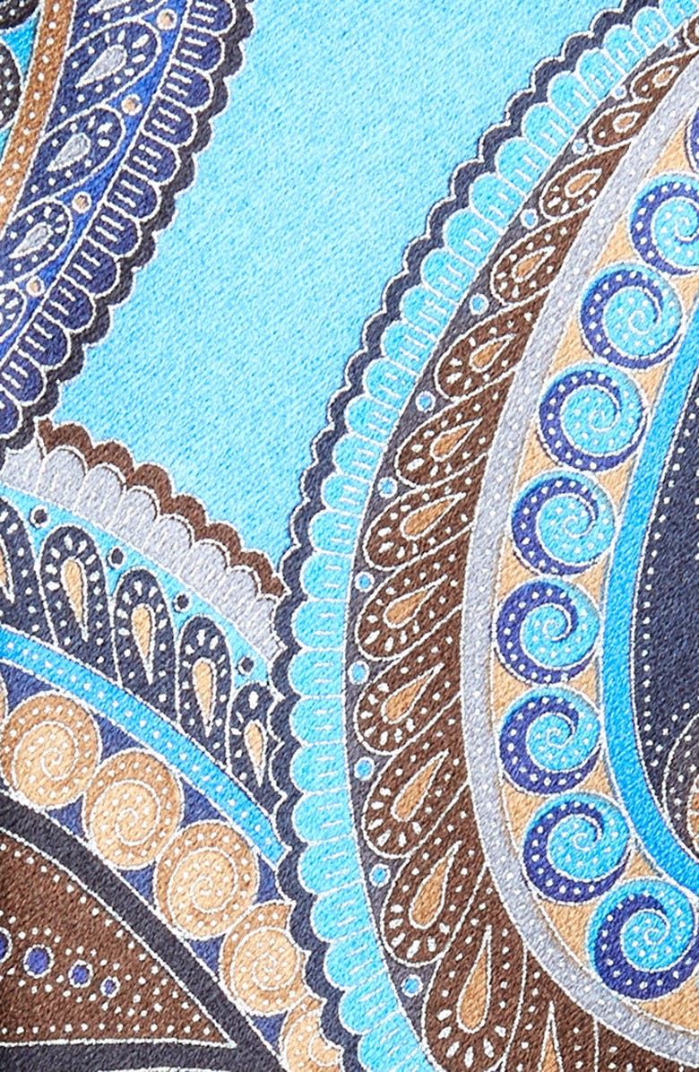 ZEGNA Paisley Silk Tie, Alternate, color,