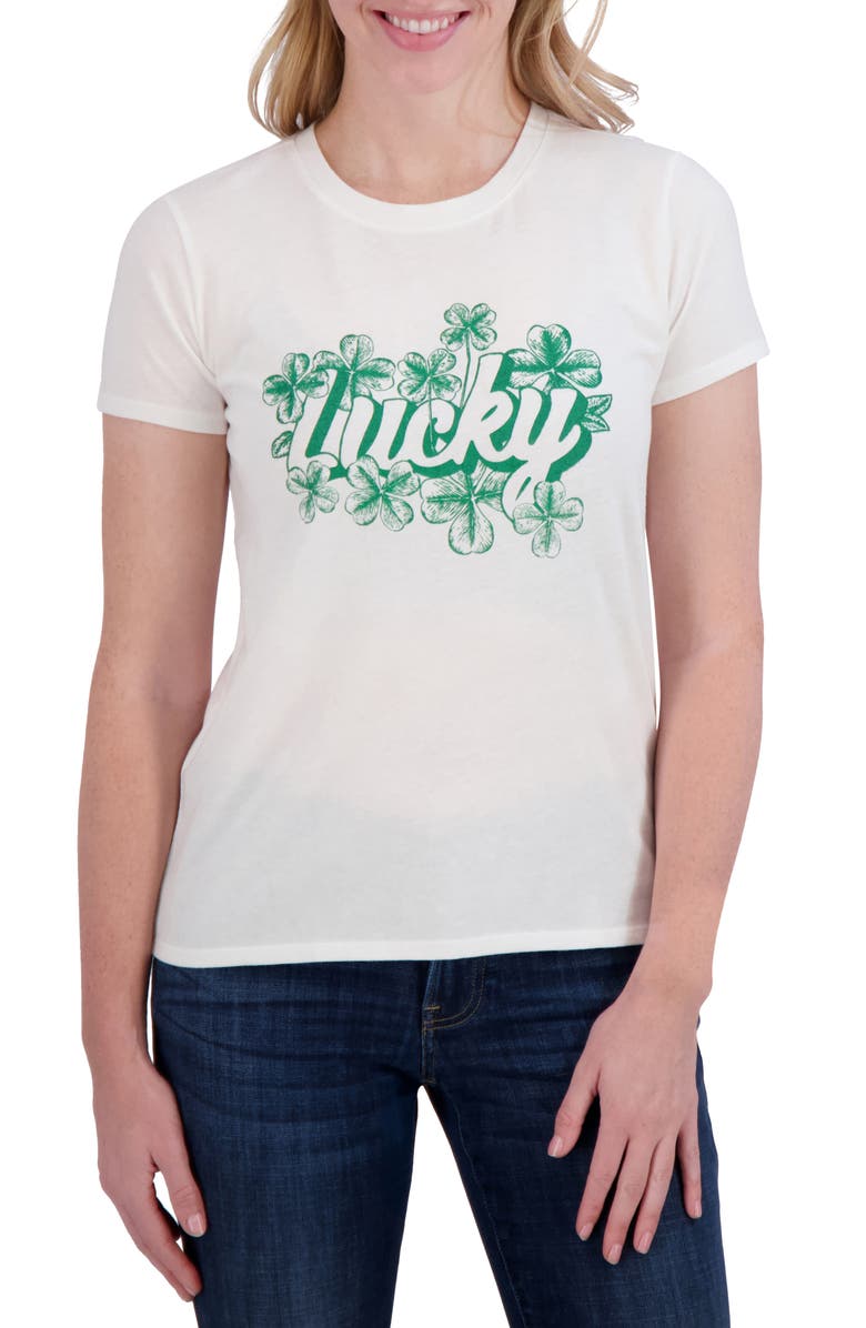 Lucky Brand Lucky Bouquet Graphic T-Shirt, Main, color,