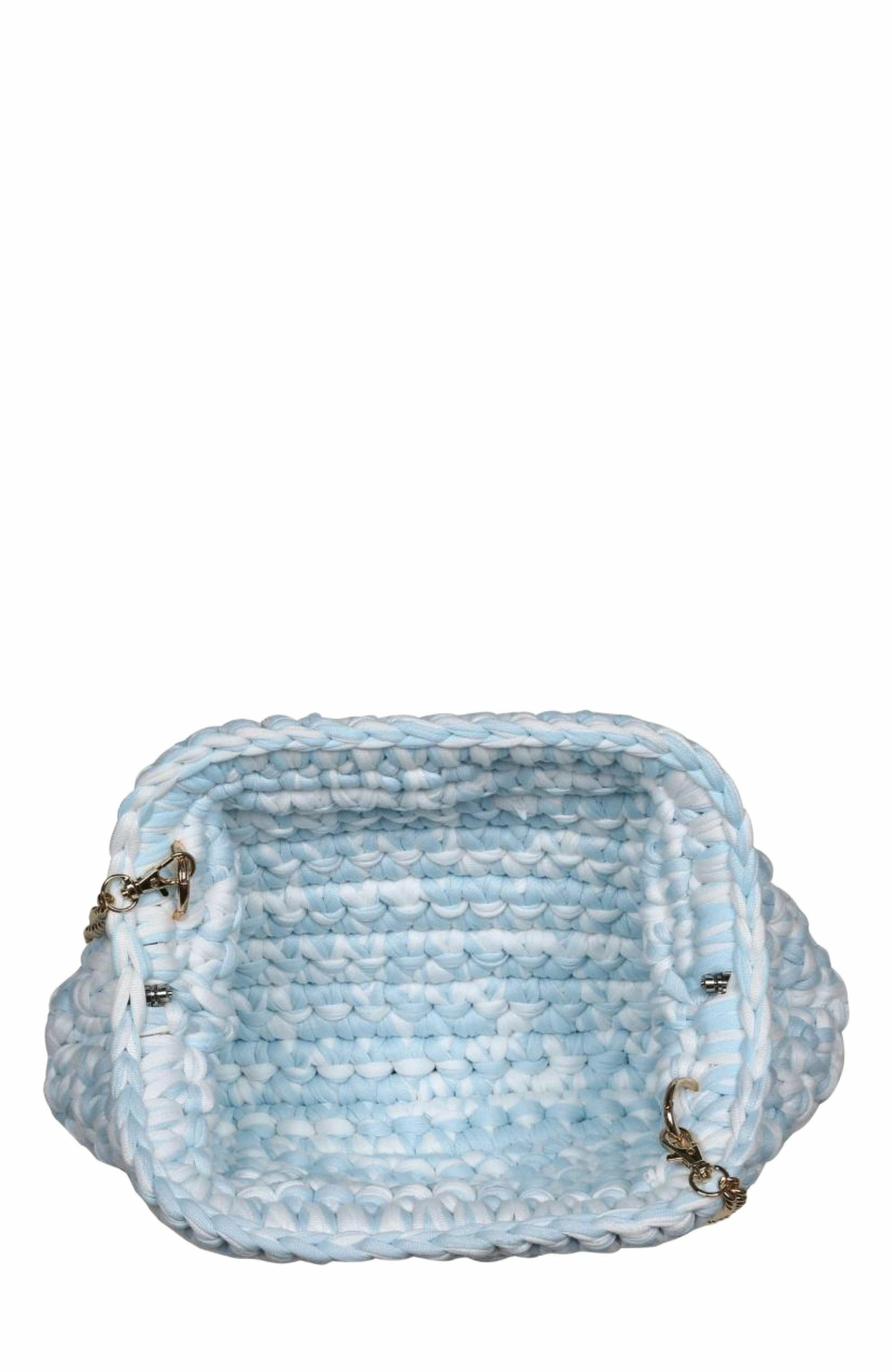 MODA LUXE Raya Clutch, Alternate, color, Ice Blue