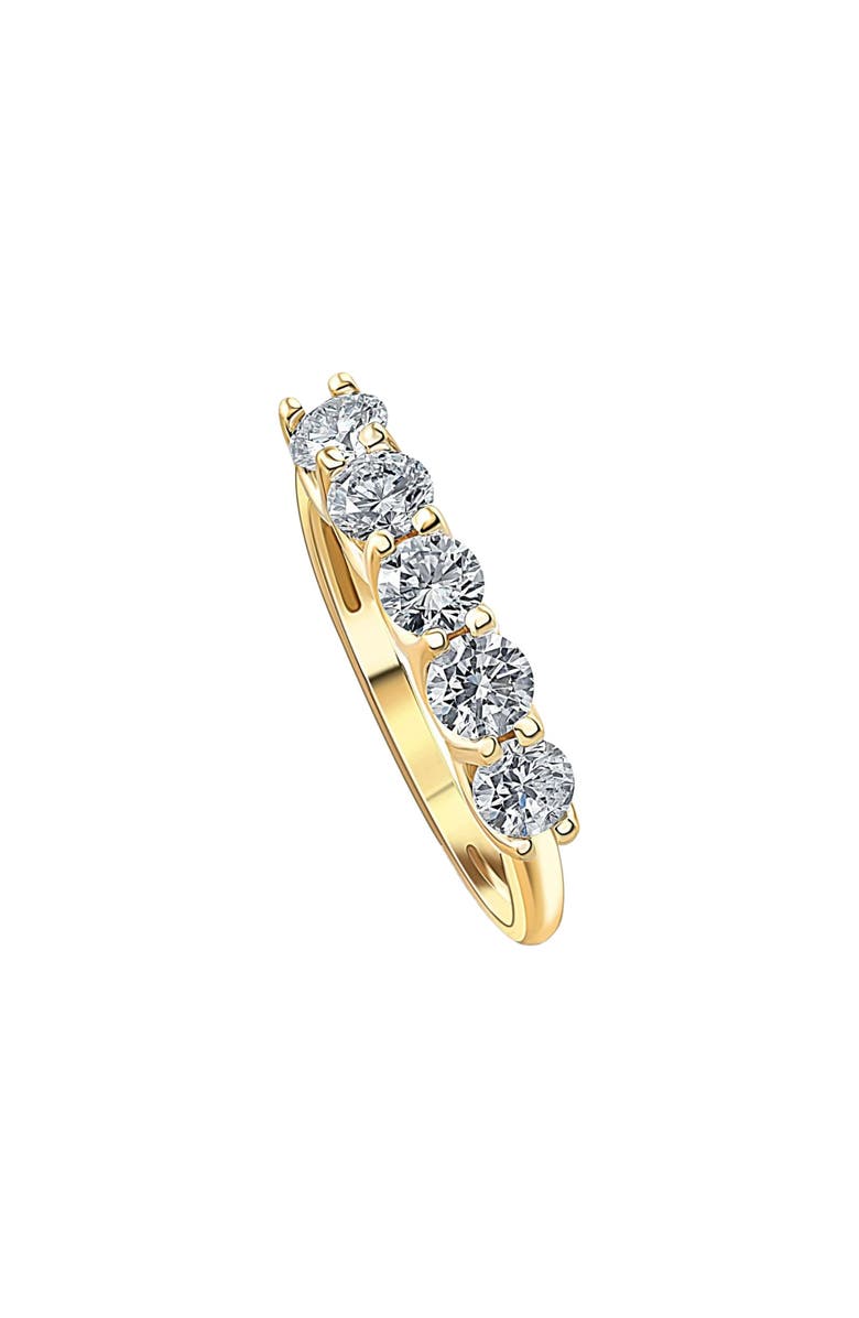 Bliss Diamond 1Ct T.W. Five Stone Diamond Wedding Ring 14k or Gold Lab Grown, Alternate, color, 