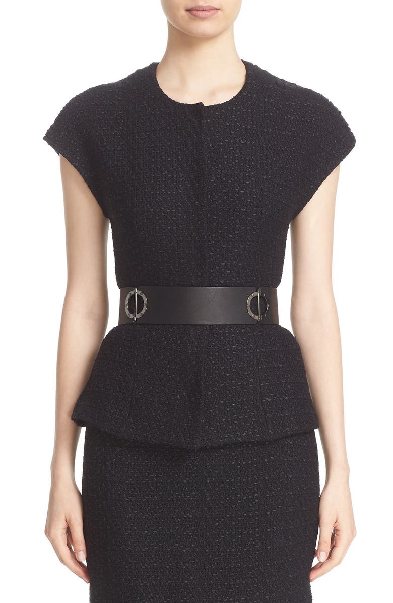 St. John Collection Papier Knit Jacket, Main, color, 