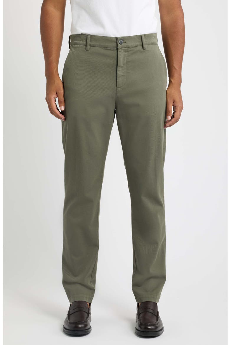 Regular Fit Gabardine Chinos, Main, color, GREEN