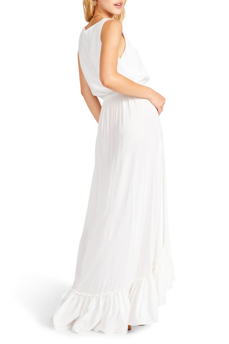 Precious Hem Maxi Dress, Alternate, color, IVORY