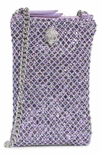 Crystal Lattice Phone Crossbody Bag