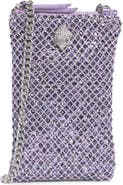 Kurt Geiger London Crystal Lattice Phone Crossbody Bag