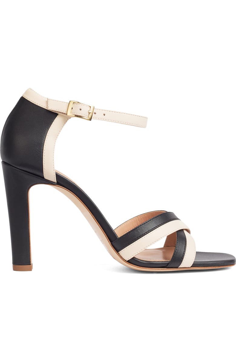 LK Bennett Lennon Colorblock Ankle Strap Sandal, Alternate, color,