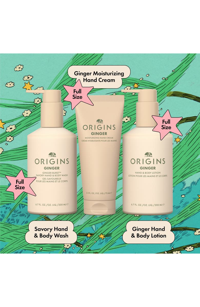 Origins Ginger Body-Indulging Essentials Set $82 Value, Alternate, color,