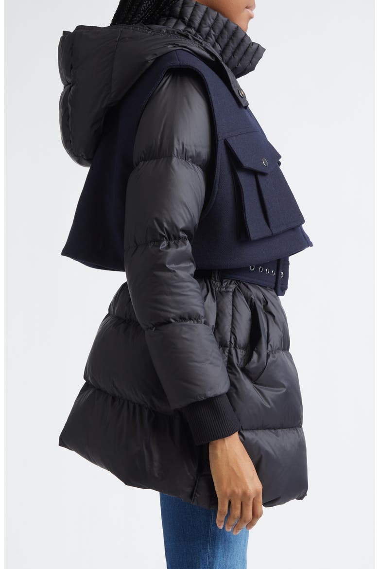 Jarvis Down Puffer Jacket, Alternate, color, BLACK