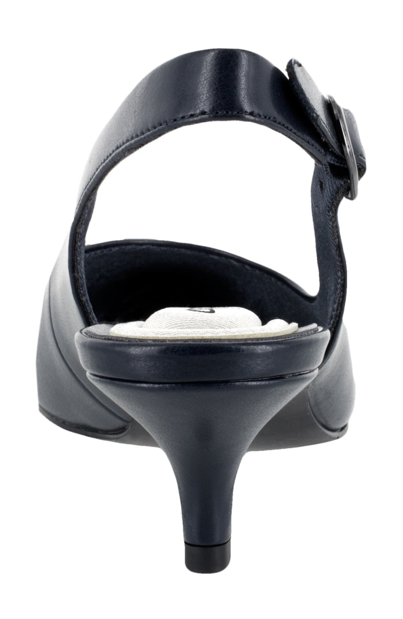 Faye Slingback Pump, Alternate, color, NAVY