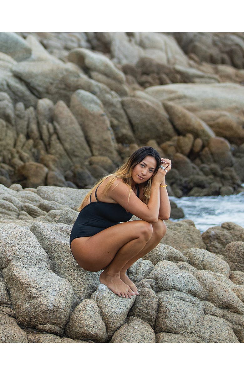 Carve Designs Beacon One Piece D-DD Cup, Alternate, color, Black