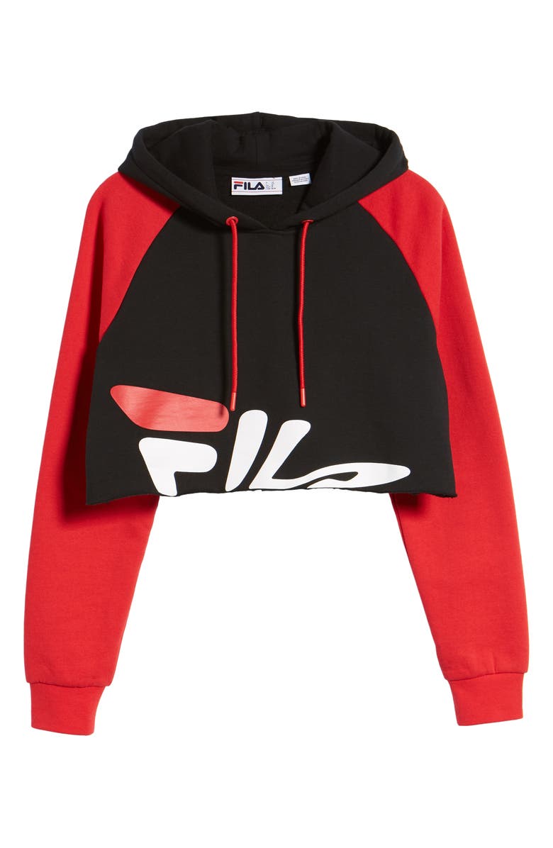FILA Amber Crop Hoodie, Alternate, color,