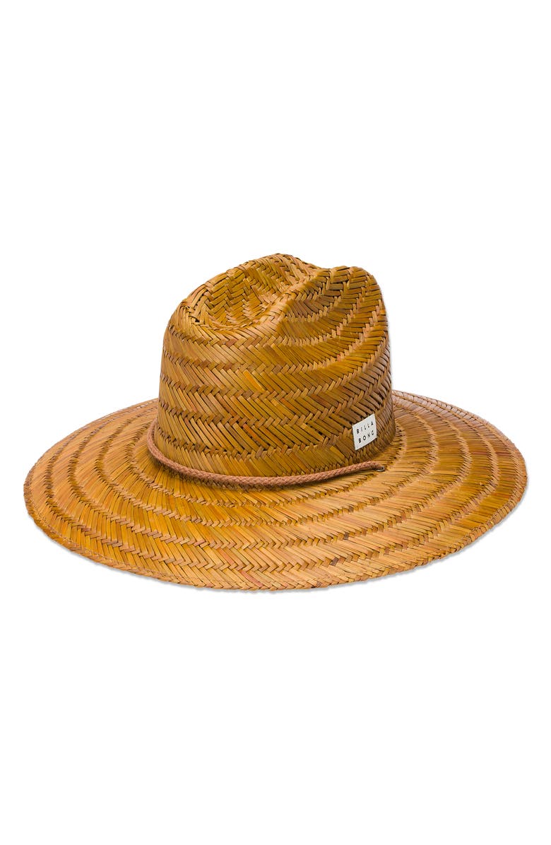 Billabong New Comer Straw Sun Hat, Main, color, Summer Spice