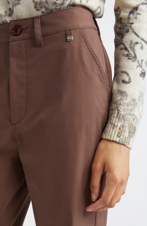 Herno Resort Trousers In Cotton Feel In Multi