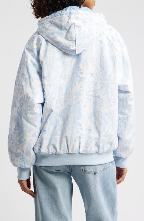 Boys Lie Manhunt Hooded Jacket In Blue