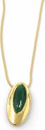 ARGENTO VIVO Oval Statement Pendant Necklace