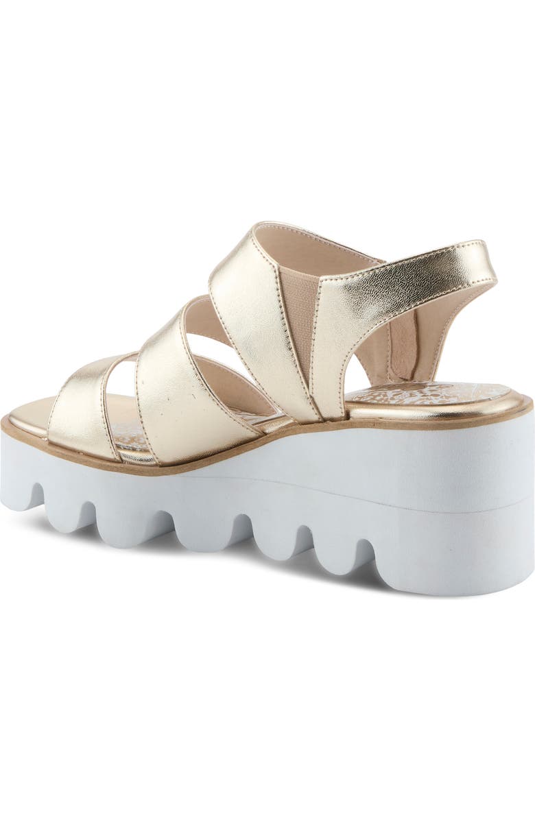 AZURA BY SPRING STEP Corrigate Platform Sandal, Alternate, color,