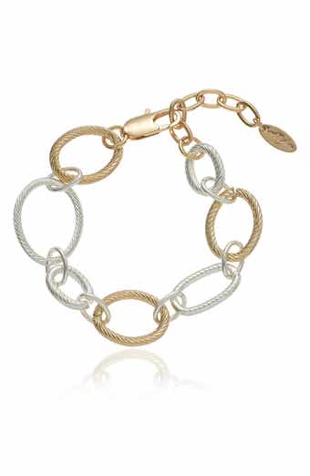 Ettika Mixed Link Chain Bracelet