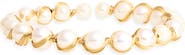 Kiara by Ki-ele Thyra Freshwater Pearl Wire Bracelet