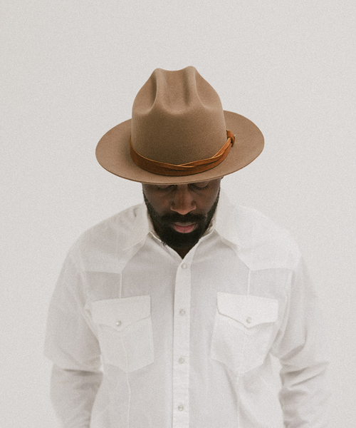 Two Roads Hat Co. Elliston Rancher Hat In Brown
