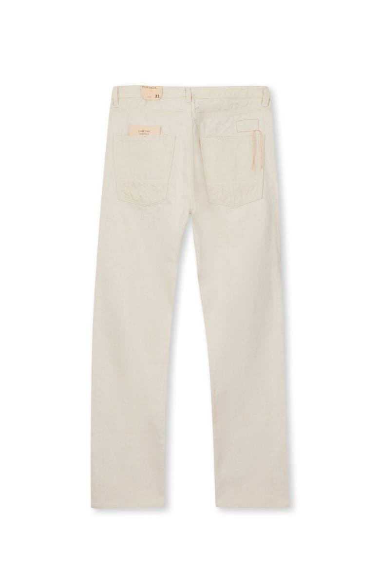 Barney Loose Fit Denim, Alternate, color, OFF WHITE