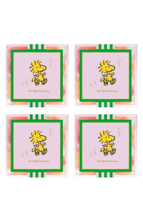 Woodstock Sweet and Sour Hearts Set of 4
