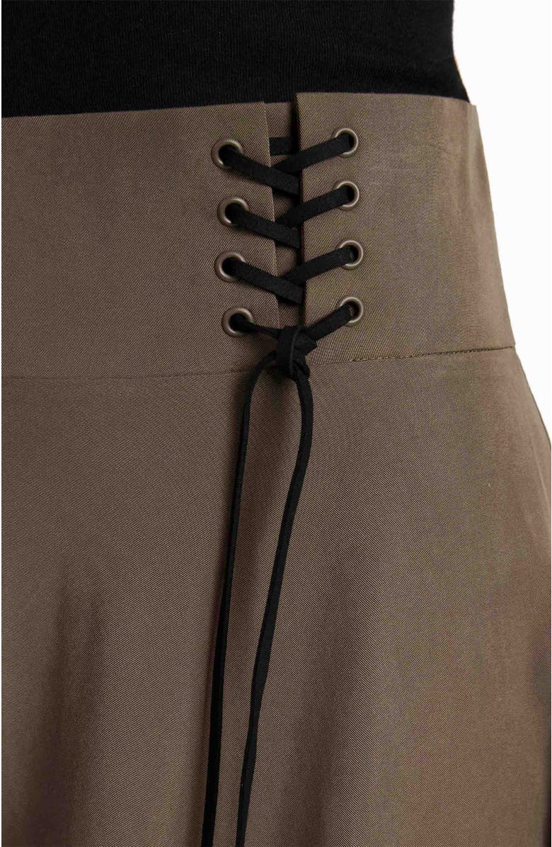 Santorelli Aster Full Midi Skirt, Alternate, color, Sahara