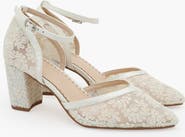 Kailee P Abby Lace Block Heel