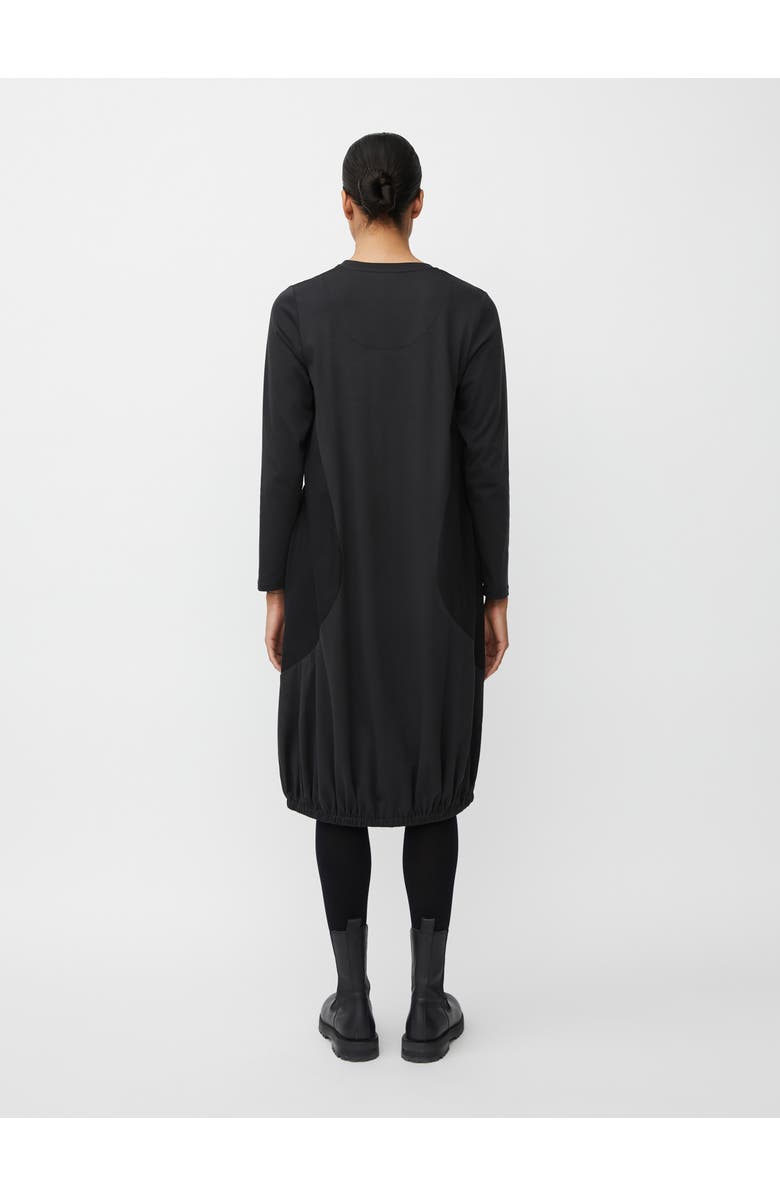 Masai Copenhagen MaNyphira Long Sleeve Loose Fit Dress, Alternate, color, Black
