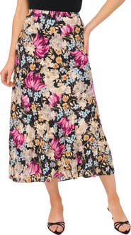 Halogen® Pull On Midi Skirt