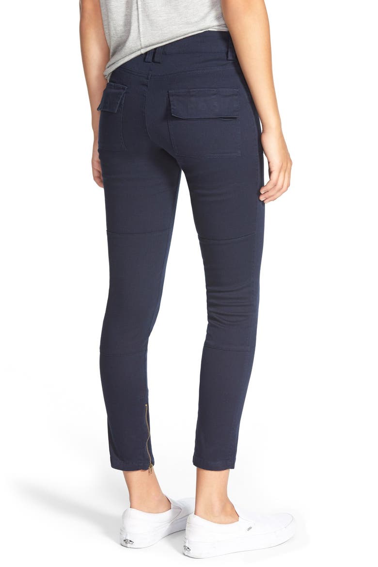 Skinny Utility Pants, Alternate, color, NAVY