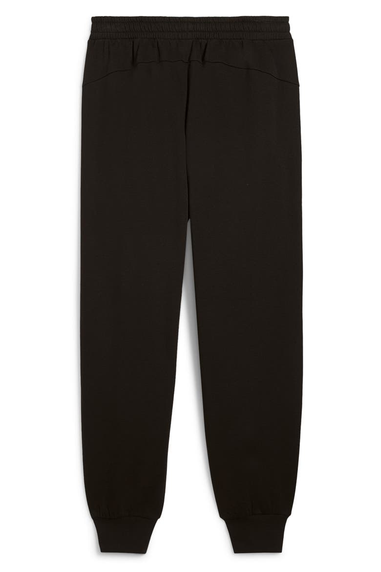 x BMW M Motorsport Essentials Graphic Sweatpants, Alternate, color, PUMA BLACK