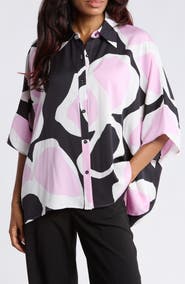 Diane von Furstenberg Diane Stretch Silk Top