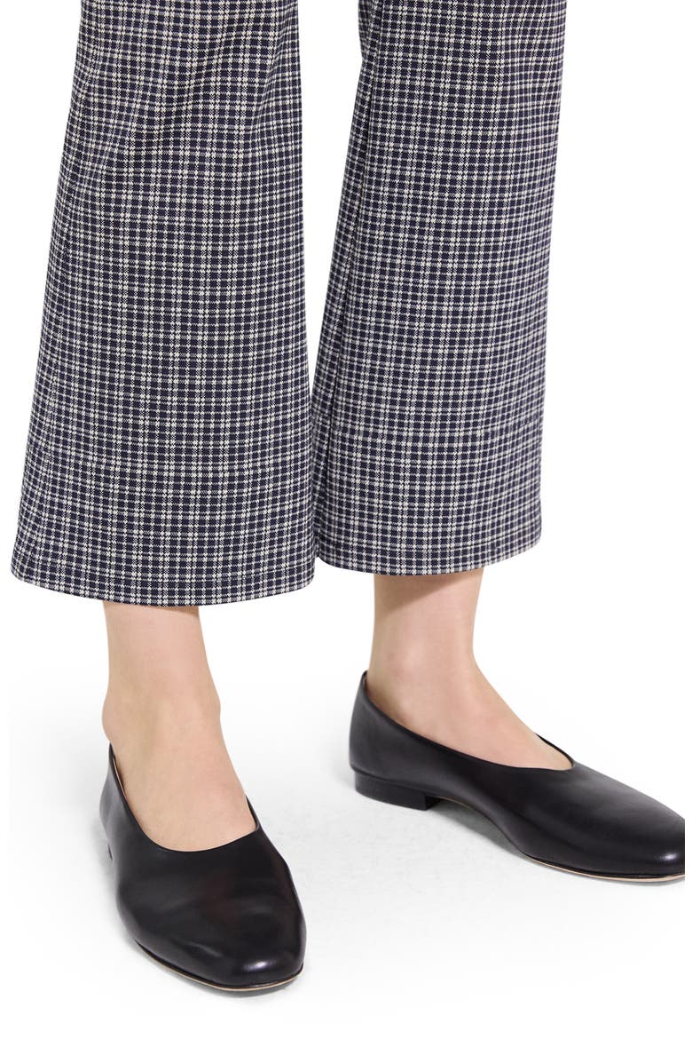 High Waist Kick Flare Ankle Pants, Alternate, color, ALMOND MULTI