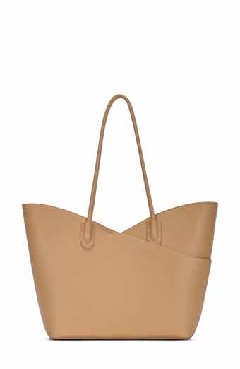 Crisscross Faux Leather Tote