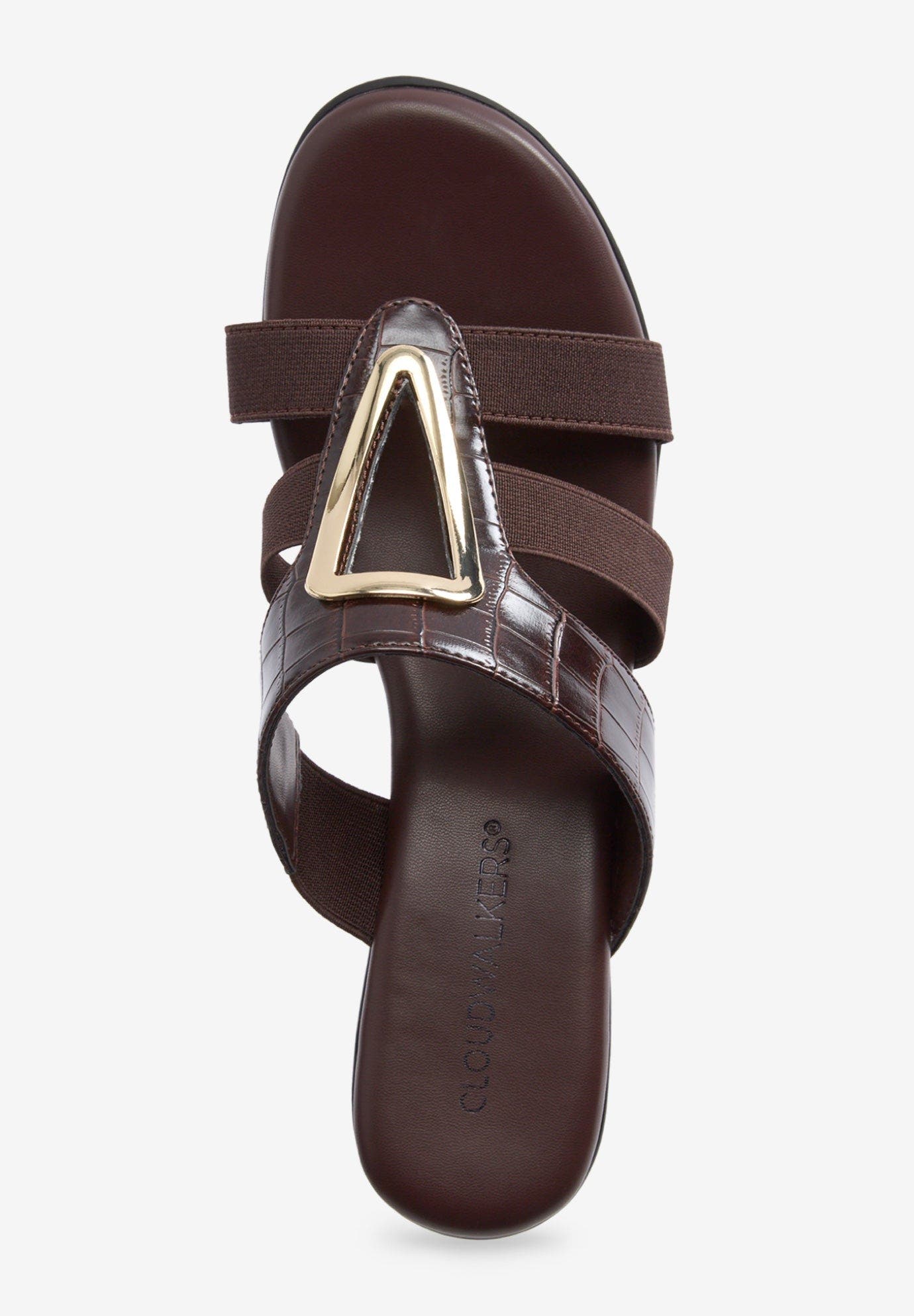 The Casey Slip On Mule, Alternate, color, CHOCOLATE