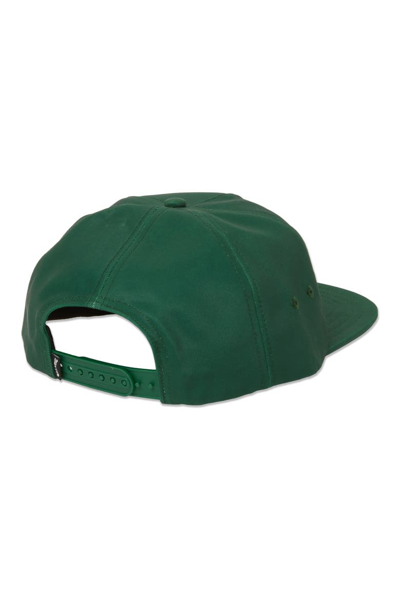 Team Patch Snapback Hat, Alternate, color, DEEP FOREST
