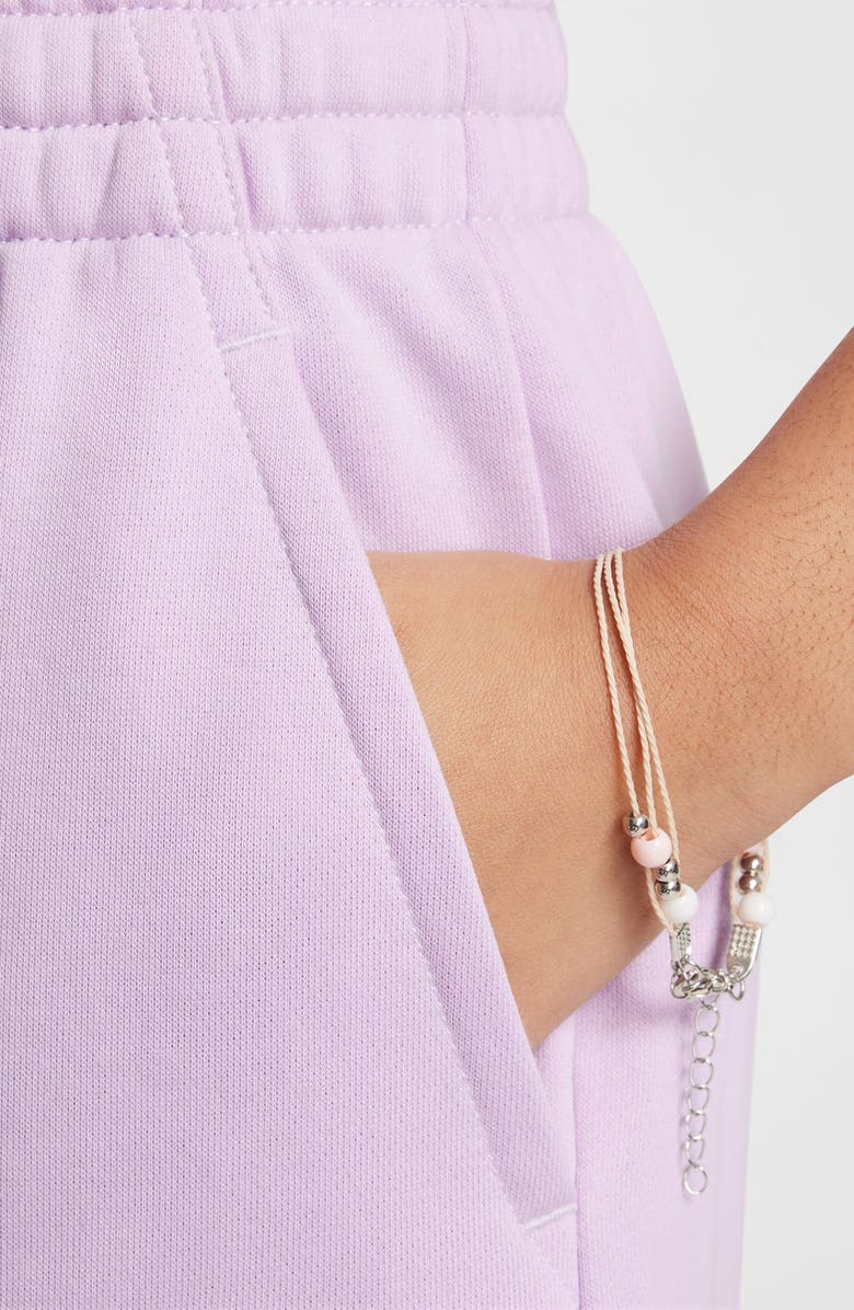 Nike Kids' French Terry Shorts, Alternate, color, Doll/ Taupe Grey