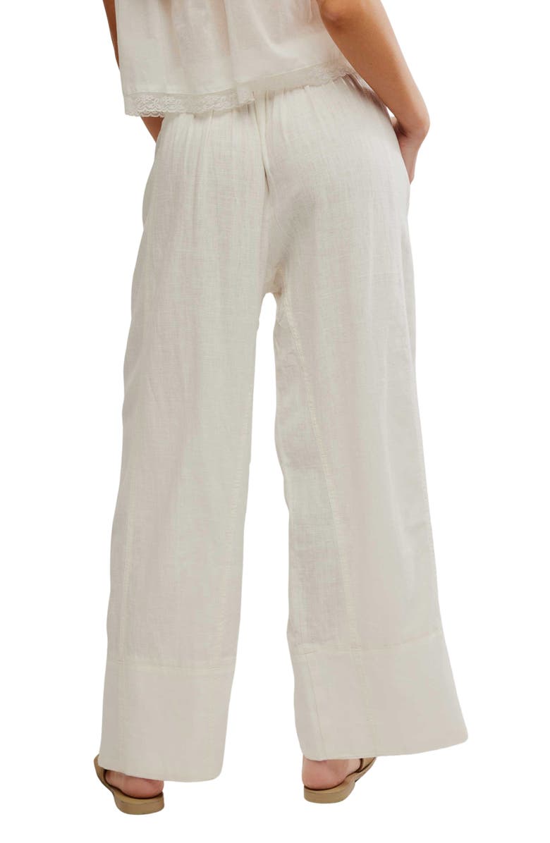 Free People Day's End Linen Blend Pants, Alternate, color, 