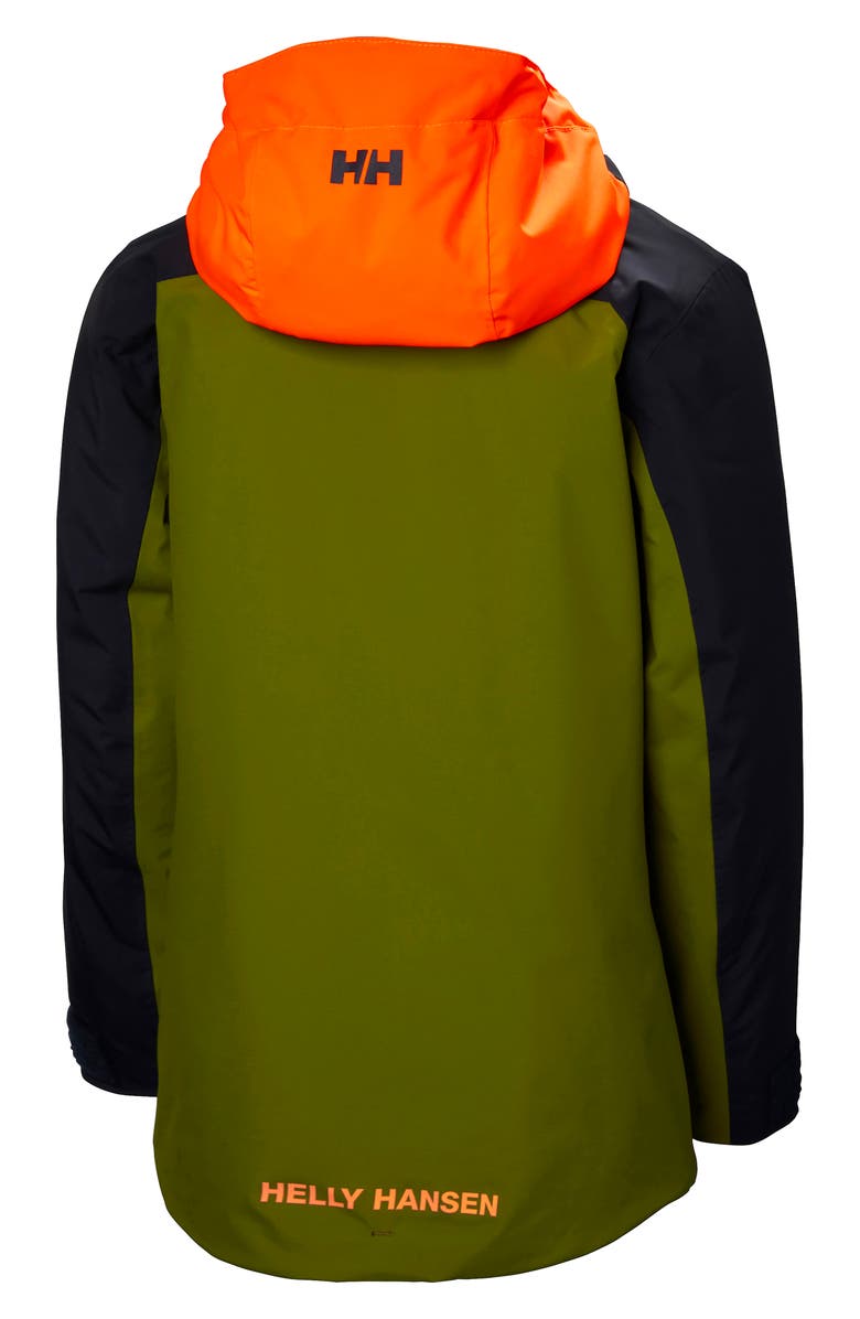 Helly Hansen Twister Waterproof Insulated Hooded Ski Jacket, Alternate, color,