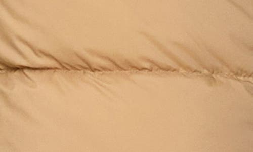 Burberry Kent Belted Down Puffer Jacket In Brown