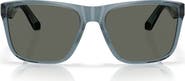 Costa Del Mar 59mm Polarized Rectangular Sunglasses