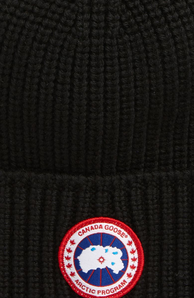 Canada Goose Arctic Disc Ribbed Toque Beanie, Alternate, color, 