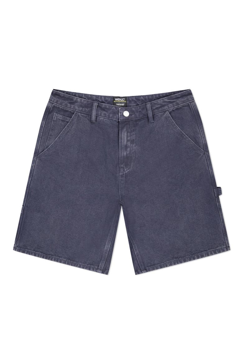 Canvas Carpenter Shorts, Main, color, PARISIAN NIGHTS
