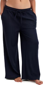 Beach Life by Gottex Summer Lounge Waffle Wide Leg Pant