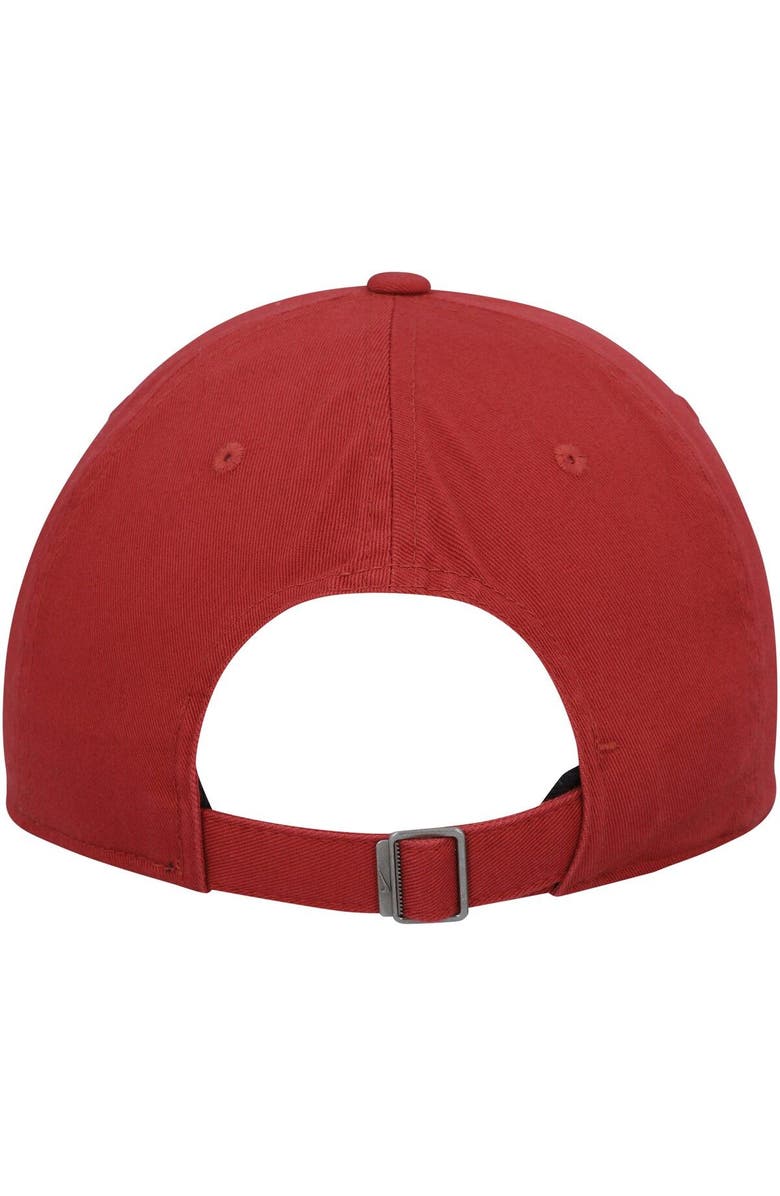 Nike Men's Nike Crimson Alabama Crimson Tide Heritage86 Logo Performance Adjustable Hat, Alternate, color, 