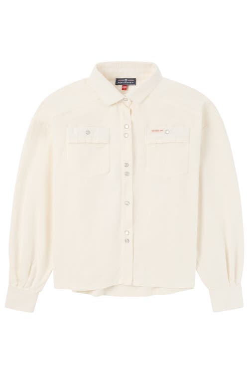 Amundsen Sports Wild Velvet Shirt In White